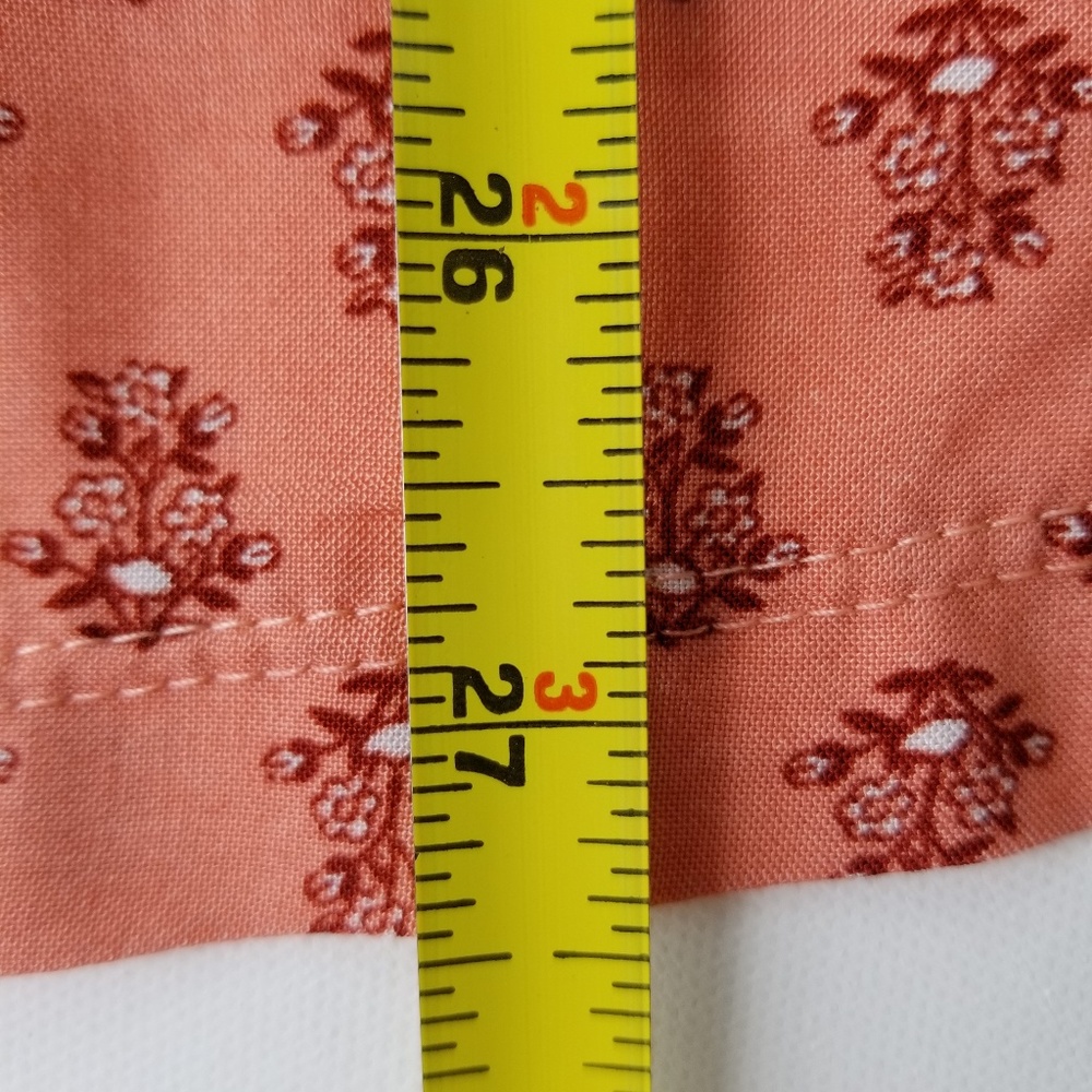 NWOT Route 66 Coral Sleeveless Floral Top - Picture 8 of 8